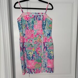 Lilly Pulitzer Multicolor Patchwork Dress